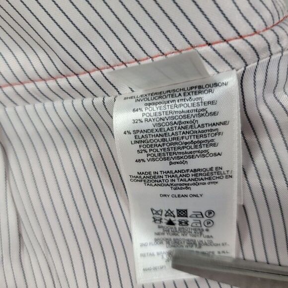 Brooks Brothers Women Mini Skirt Orange Pockets Logo Buttons Size 2 - Picture 15 of 16